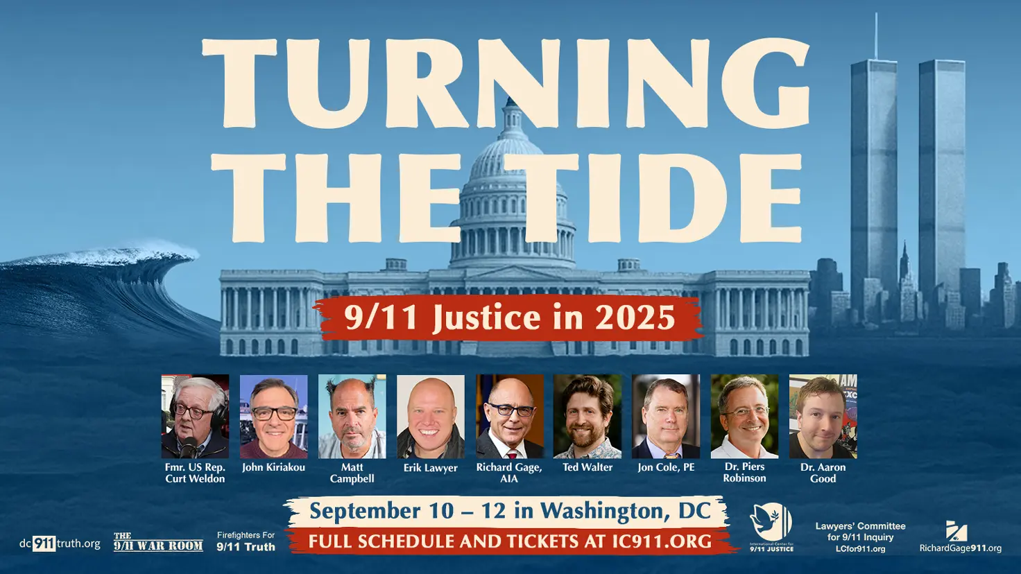Join us at ‘Turning the Tide: 9/11 Justice in 2025’ — a three-day conference in Washington, DC